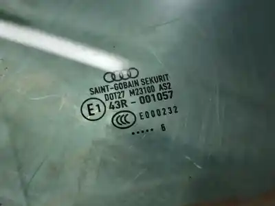 Peça sobressalente para automóvel em segunda mão vidro traseiro direito por audi a3 sportback (8p) 1.9 tdi referências oem iam   n2.z1.12.4.b