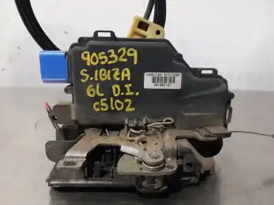 Pièce détachée automobile d'occasion SERRURE DE PORTE AVANT GAUCHE pour SEAT IBIZA (6L1)  Références OEM IAM 3B1837015AM  N1.Z1.28.1.M