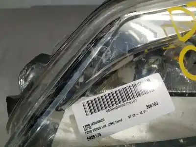 Second-hand car spare part left headlight for ford focus lim. (cb8) trend oem iam references e425175  n1.z1.21.7.m