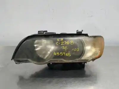 Second-hand car spare part left headlight for bmw x5 (e53) 3.0d oem iam references 