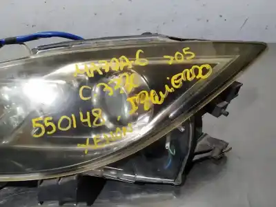 Second-hand car spare part left headlight for mazda 6 lim. (gh) 2.0 crtd 140cv active oem iam references   n1.z1.44.6.m