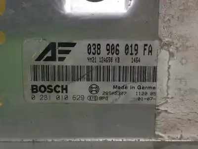 Second-hand car spare part ecu engine control for ford galaxy (vy) ambiente oem iam references 038906019fa ym2112a650kb  n1.z2.4.7.4