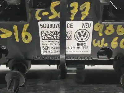 Piesă de schimb auto la mâna a doua CONTROLUL ÎNCALZIRE / AER CONDITIONAT pentru VOLKSWAGEN GOLF VII LIM. (5G1)  Referințe OEM IAM 5G0907044CE  N1.Z2.8.1.2