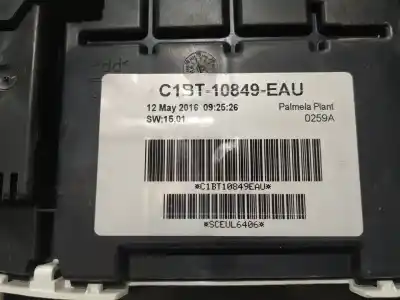 Автозапчастина б/у панель інструментів для ford b-max trend посилання на oem iam c1bt10849eau 10894b  n1.z2.1.1.2