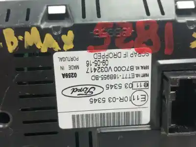 Second-hand car spare part multifunction display for ford b-max trend oem iam references e1110r035345 et7t18b955bd  n1.z2.8.7.3