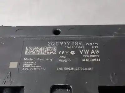 Second-hand car spare part electronic module for seat ibiza (kj1) reference oem iam references 2q0937089  n1.z2.9.1.3