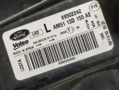 Автозапчастина б/у ліва фара для ford grand c-max edition посилання на oem iam 89502242 am5113d155ae  n1.z1.21.6.m