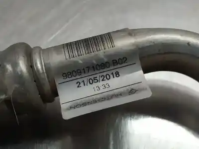 Автозапчасти б/у ТРУБЫ КОНДИЦИОНИРОВАНИЯ ВОЗДУХА за PEUGEOT 308 (P5)  ссылки OEM IAM 9809171080B02  N2.Z1.11.6.2