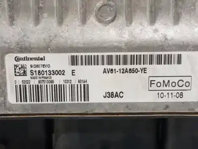 Second-hand car spare part ecu engine control for ford c-max (cb3) ghia oem iam references av6112a650ye s180133002e  n1.z2.4.11.3