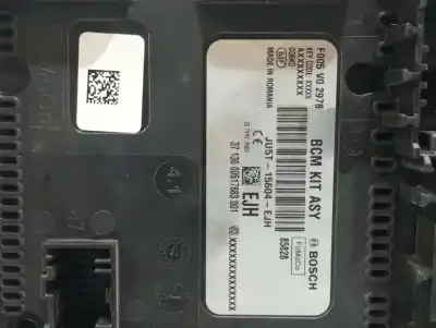 Peça sobressalente para automóvel em segunda mão caixa de fusíveis e relés por ford fiesta (ce1) trend referências oem iam ju5t15604ejh