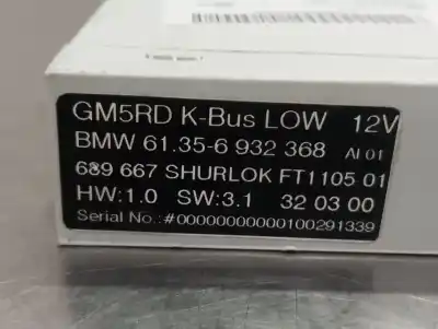 Second-hand car spare part electronic module for bmw serie 3 compact (e46) 318td oem iam references 61356932368 ft110501  n2.z1.2.26