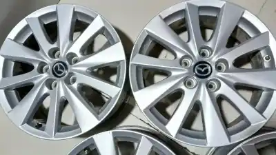 Автозапчастина б/у комплект коліс для mazda cx-5 black tech ed. 150 cv / 110 kw посилання на oem iam r17  