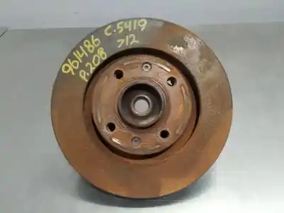 Peça sobressalente para automóvel em segunda mão manga de eixo dianteira direita por peugeot 208 business line referências oem iam   n6 z1.parle.2