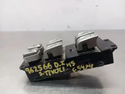 Peça sobressalente para automóvel em segunda mão botão / interruptor elevador vidro dianteiro esquerdo por ssangyong tivoli crystal 4x2 referências oem iam   n1.z1.16.13