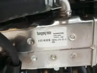 Second-hand car spare part complete engine for ssangyong tivoli crystal 4x2 oem iam references 673910  n1.z1.33.2.b