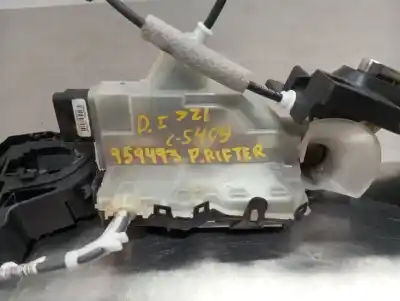 Second-hand car spare part left front door lock for peugeot rifter gt line long oem iam references   n1.z1.28.3.a