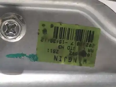 Second-hand car spare part rear left window regulator for mg zs comfort 106 cv / 78 kw oem iam references   n1.z2.18.1.1