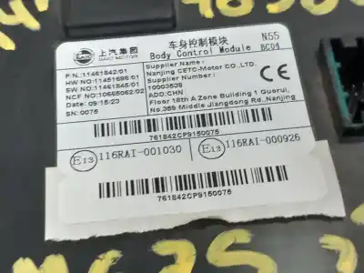 Peça sobressalente para automóvel em segunda mão módulo eletrônico por mg zs comfort 106 cv / 78 kw referências oem iam 11461842 11451686 11461845