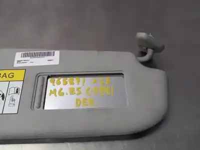 Peça sobressalente para automóvel em segunda mão para-sol direito por mg zs comfort 106 cv / 78 kw referências oem iam   n1.z2.parasol.4