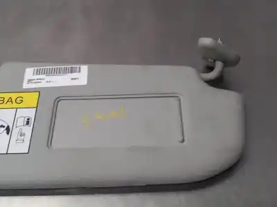 Peça sobressalente para automóvel em segunda mão para-sol direito por mg zs comfort 106 cv / 78 kw referências oem iam   n1.z2.parasol.4