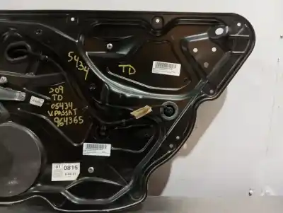 Автозапчастина б/у регулятор скла заднього правого для volkswagen passat b6 variant (3c5) 2.0 tdi 16v посилання на oem iam 3c4839756g  n1.z2.20.15.3