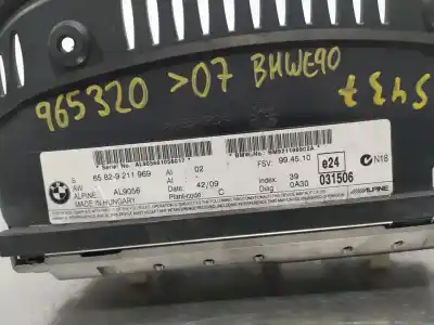 Second-hand car spare part multifunction display for bmw serie 3 berlina (e90) 320d oem iam references 65829211969  n1.z3.2.4.4