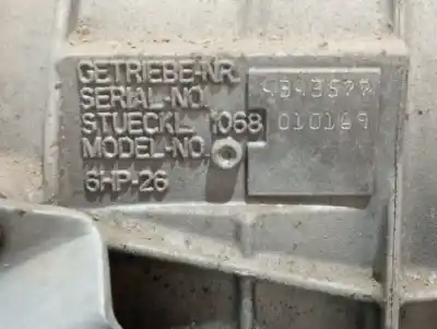 Peça sobressalente para automóvel em segunda mão caixa de velocidades por bmw serie 7 (e65/e66) 730ld 218 cv / 160 kw referências oem iam 6hp26 7556842 354zqs