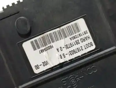 Second-hand car spare part fuse box unit for citroen c4 picasso i monospace (ud_) 1.6 hdi oem iam references 9663510180 281197280a 216760315b  n1.z2.9.4.4