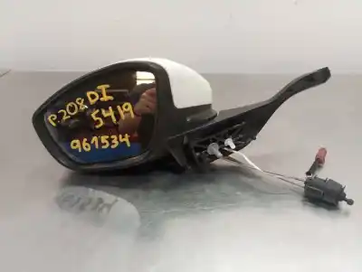 Peça sobressalente para automóvel em segunda mão espelho retrovisor esquerdo por peugeot 208 business line referências oem iam 0211047  n1.z1.17.2.a