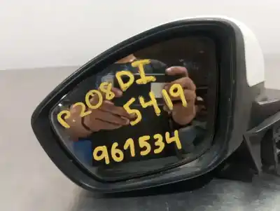 Peça sobressalente para automóvel em segunda mão espelho retrovisor esquerdo por peugeot 208 business line referências oem iam 0211047  n1.z1.17.2.a