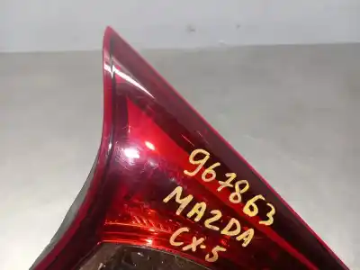 Автозапчасти б/у внутренний левый задний фонарь за mazda cx-5 black tech ed. 150 cv / 110 kw ссылки oem iam 
