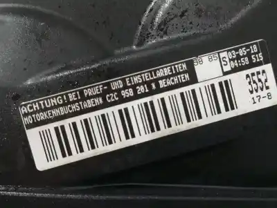 Автозапчасти б/у полный двигатель за vw tiguan (ad1, ax1) 1.4 tsi ссылки oem iam czc  n1.z1.14.2.b