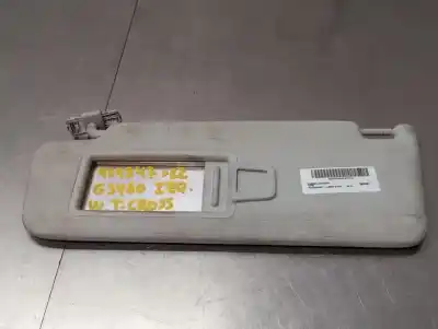 Second-hand car spare part LEFT SUNSHADE for VOLKSWAGEN T-CROSS  OEM IAM references   N1.Z2.PARASOLES.17