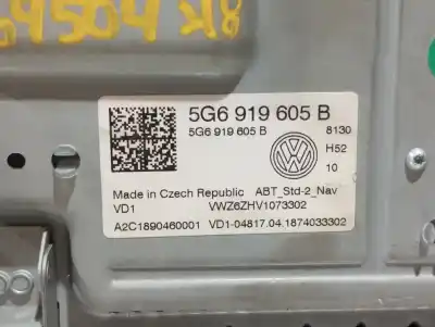 Автозапчасти б/у многофункциональный дисплей за vw tiguan (ad1, ax1) 1.4 tsi ссылки oem iam 5g6919605b a2c1890460001 a2c99819602  n1.z3.2.3.4