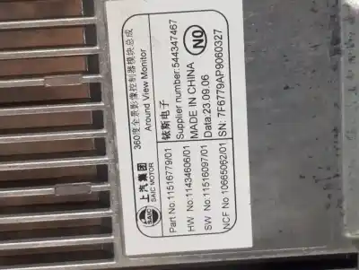 Peça sobressalente para automóvel em segunda mão módulo eletrônico por mg zs comfort 106 cv / 78 kw referências oem iam 11516779