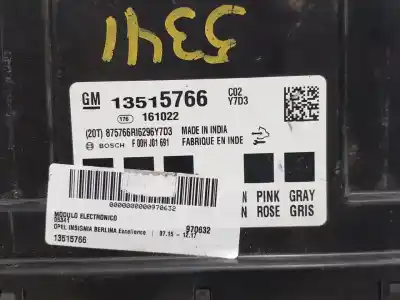 Tweedehands auto-onderdeel elektronische module voor opel insignia berlina excellence oem iam-referenties 13515766