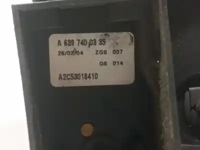 Автозапчастина б/у замок багажника / ворот для mercedes vito (w639) basic, combi 111 cdi compacto (639.601) 109 cv / 80 kw посилання на oem iam a6397400535  