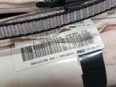 İkinci el araba yedek parçası ÖN SOL PERDE HAVA YASTIGI için PEUGEOT RIFTER  OEM IAM referansları 9817271580  N2.Z1.3.34