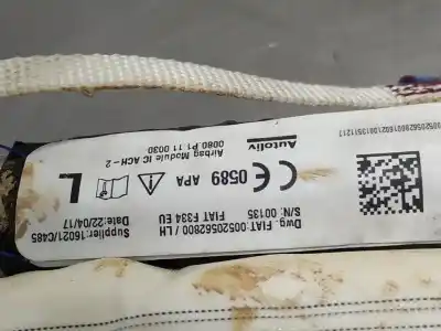 Second-hand car spare part front left curtain airbag for fiat 500x (334_) 1.6 (334axe1a) oem iam references d1628194401