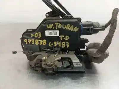 Peça sobressalente para automóvel em segunda mão fechadura da porta traseira direita por volkswagen touran (1t1) trendline referências oem iam 7l0839016  n1.z1.28.3.m