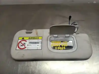 Second-hand car spare part right sunshade for fiat 500x (334_) 1.6 (334axe1a) oem iam references 