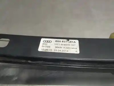 Second-hand car spare part driver left window regulator for audi a1 (8x) ambition oem iam references 8x4837461a  n1.z2.21.3.2
