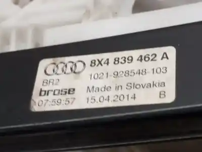 Автозапчасти б/у задний правый стеклорегулятор за audi a1 (8x) ambition ссылки oem iam 8x4839462a  n1.z2.21.3.1