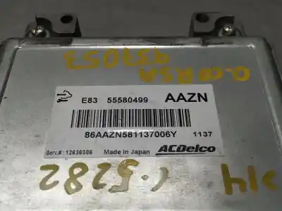 Автозапчастина б/у ебу контролер двигуна для opel corsa d selective посилання на oem iam 55580499 12636386  n1.z2.4.10.3