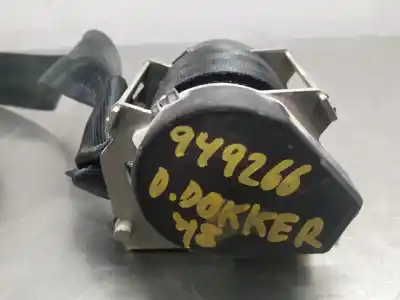Автозапчастина б/у центральний задній ремін безпеки для DACIA DOKKER Essential Посилання на OEM IAM A6021703  N1.Z2.CINTU.13