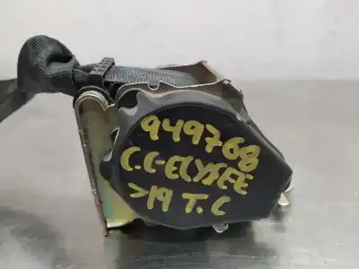 Автозапчастина б/у центральний задній ремін безпеки для citroen c-elysée origins посилання на oem iam 98049685xy  n1.z2.cintu.13