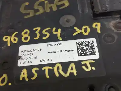 Автозапчасти б/у электрический стояночный тормоз за opel astra j (p10) 1.6 (68) ссылки oem iam a2c53298178  n1.z2.6.3.2