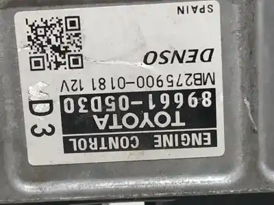 Автозапчастина б/у ебу контролер двигуна для TOYOTA AVENSIS CROSS SPORT (T27) Active Посилання на OEM IAM MB2759000181 8966105D30  N1.Z2.5.1.3