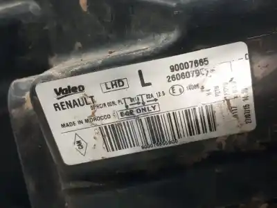 Автозапчастина б/у ліва фара для dacia dokker essential посилання на oem iam 260607950r  n2.z1.18.4.2