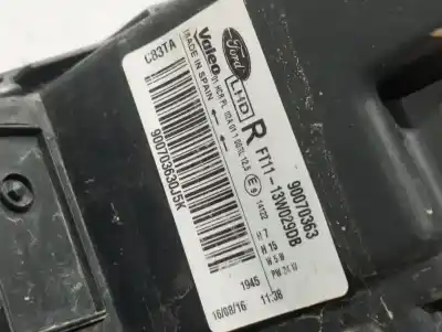 Second-hand car spare part right headlight for ford transit connect kombi trend oem iam references 90070363  n2.z1.18.3.3